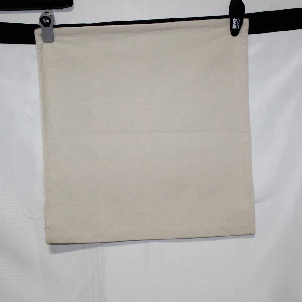 West Elm Texture Pillow Cover. 12 Square Pattern Design. Sz. 20